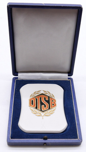 Original alte Meissen Medaille DTSB für hervorragende Verdienste H304