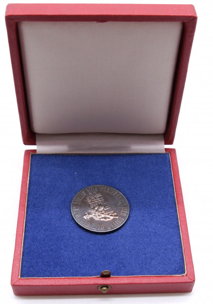 Original alte Medaille MfS Wachrigement Berlin Feliks Dzierzynski in OVP H305
