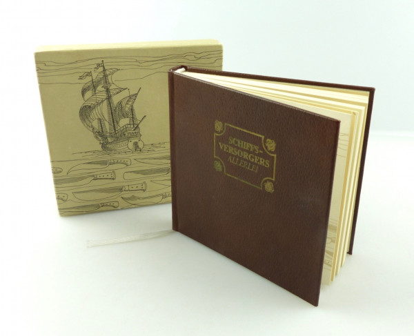 e12097 Original altes DDR Buch Schiffsversorgers Allerlei nummeriert signiert